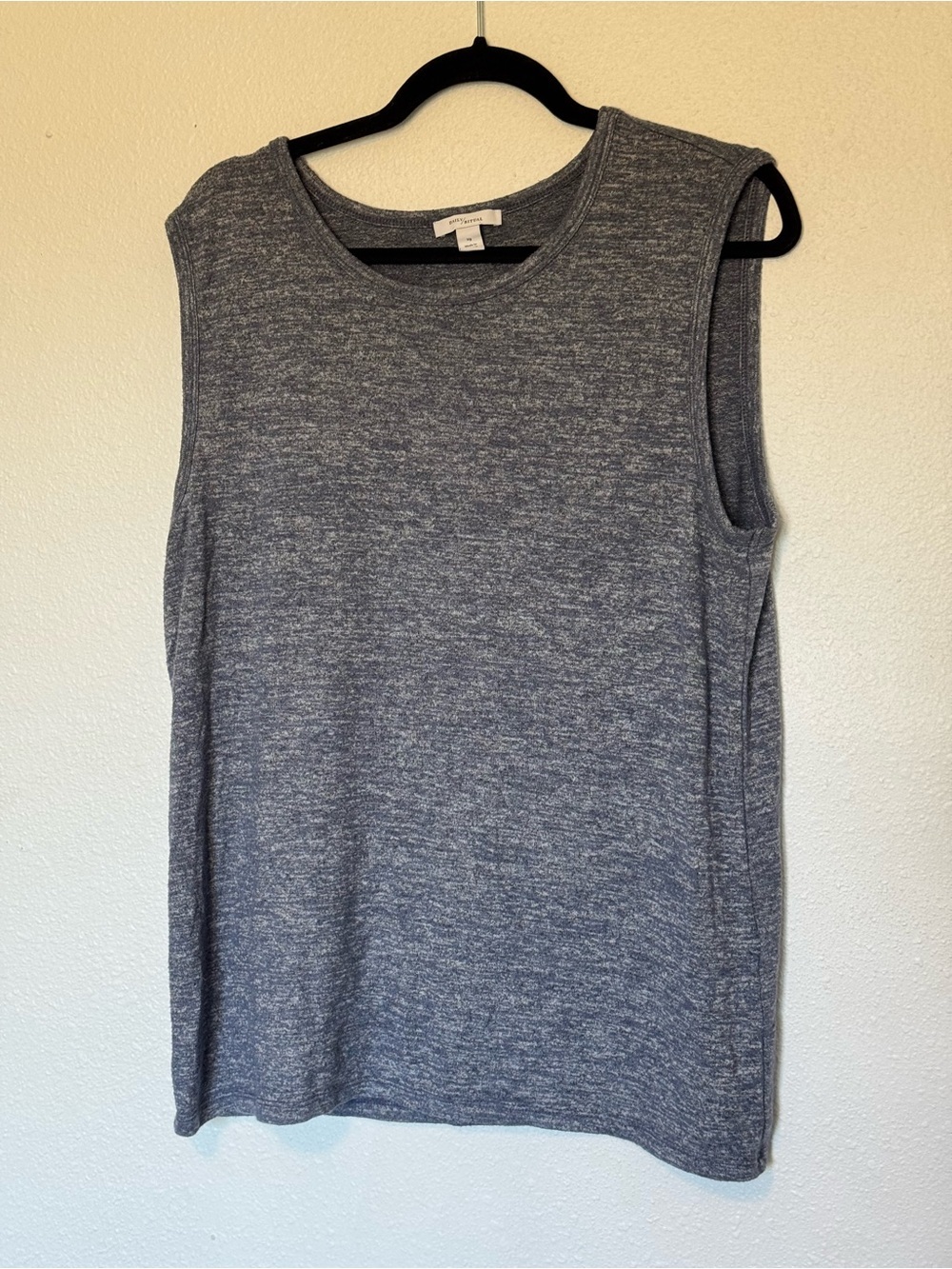 Daily Ritual Heathered Gray Sleeveless Tank Top